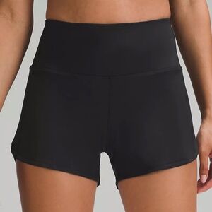 Black Lululemon Speed Up Shorts